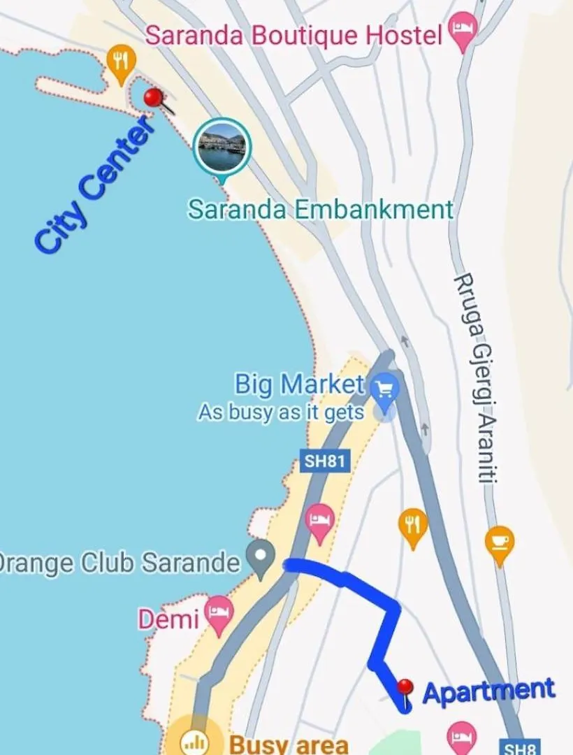 Holiday home Ona Apartament Villa Sarande